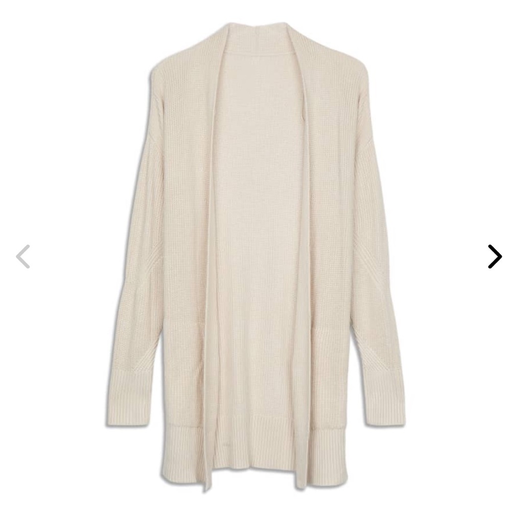 Lululemon Cashlu Sweater Wrap M/L
